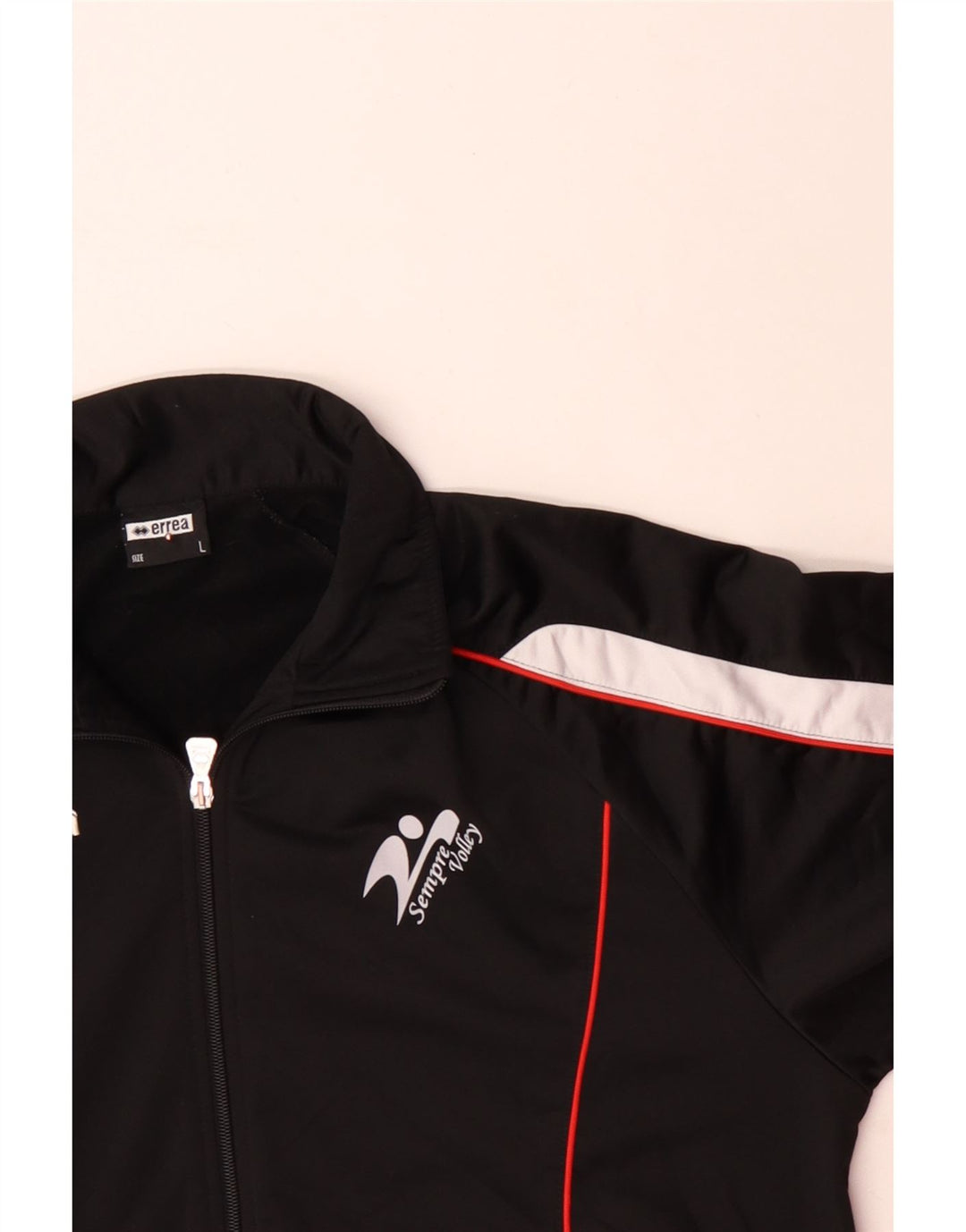 Jaqueta masculina de agasalho gráfico ERREA grande poliéster colorido preto