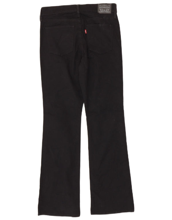 Jeans feminino Bootcut Levi's W28 L30 algodão preto