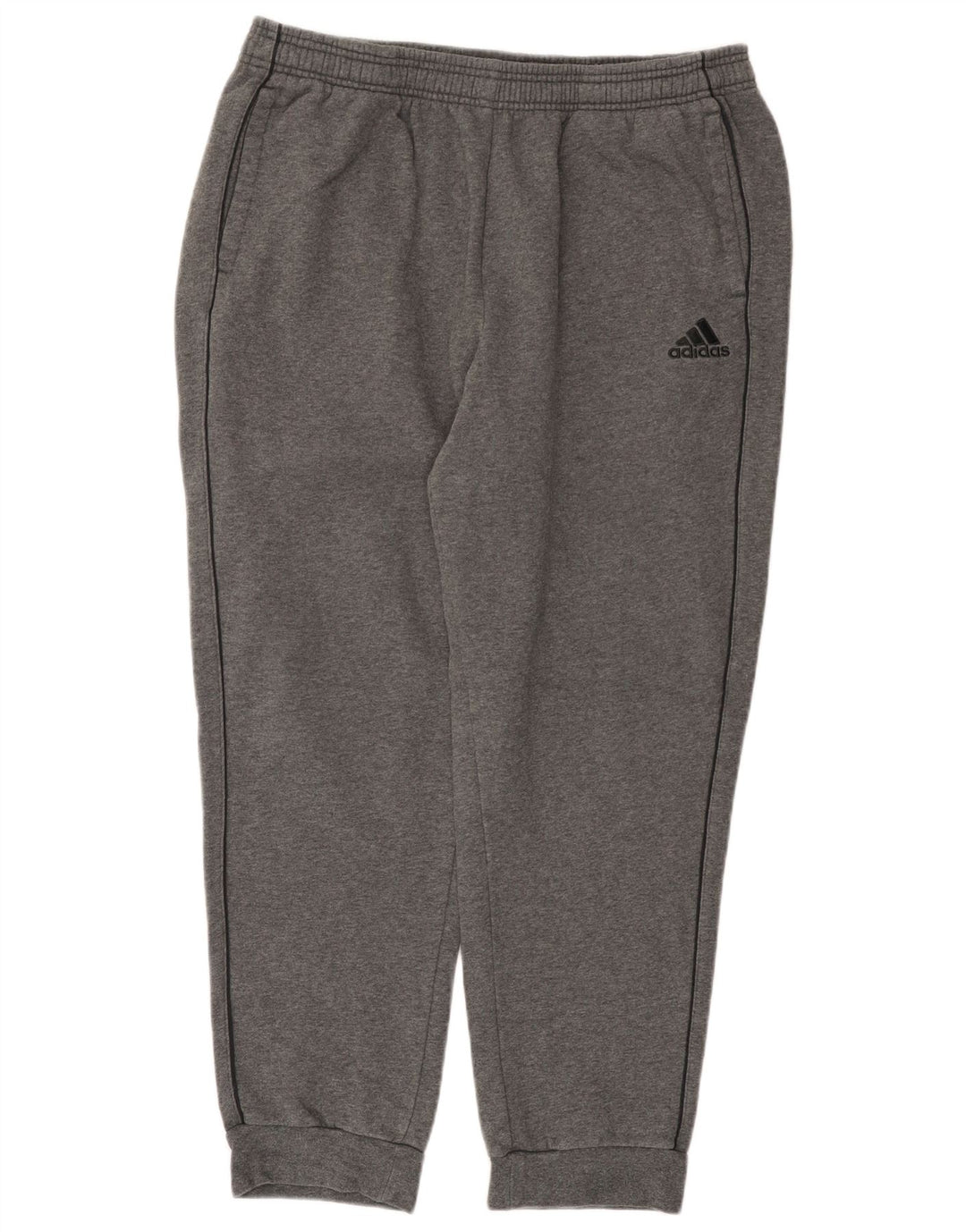 Calças de treino masculinas Adidas Joggers XL cinza algodão