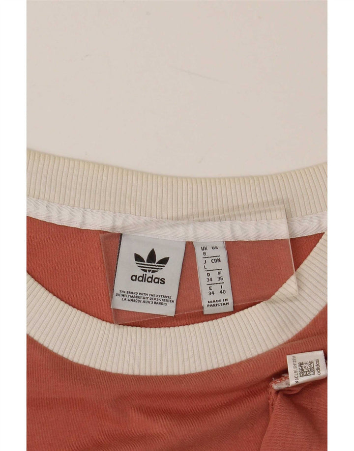Camiseta Adidas Feminina Top UK 8 Pequena Rosa