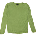 MOSSIMO Womens V-Neck Jumper Sweater UK 18 XL Green Nylon Vintage Mossimo and Second-Hand Mossimo from Messina Hembry 