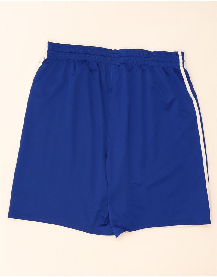 Shorts esportivos masculinos Adidas XL azul poliéster