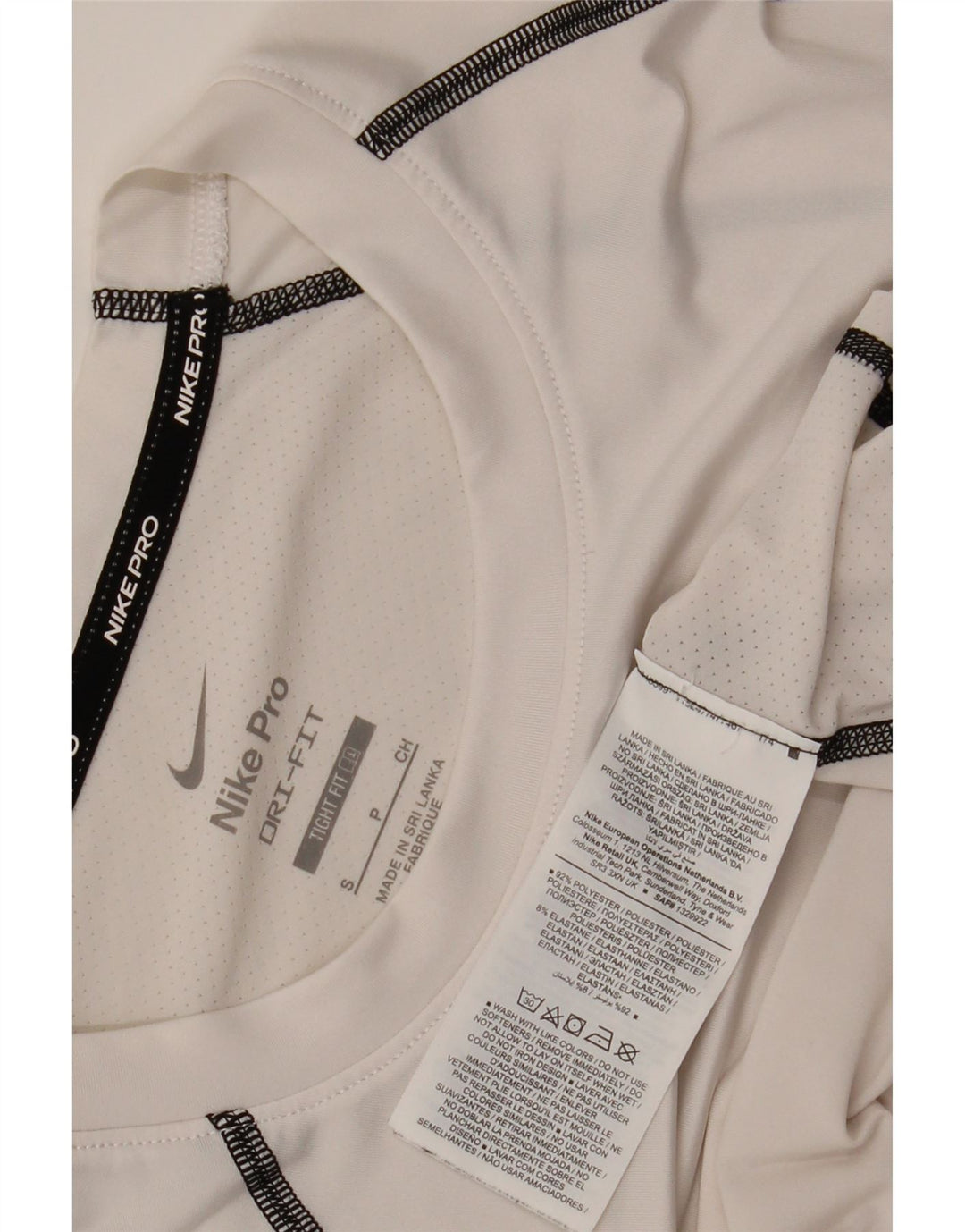 Camiseta Nike Masculina Dri Fit Graphic Top Pequeno Poliéster Branco