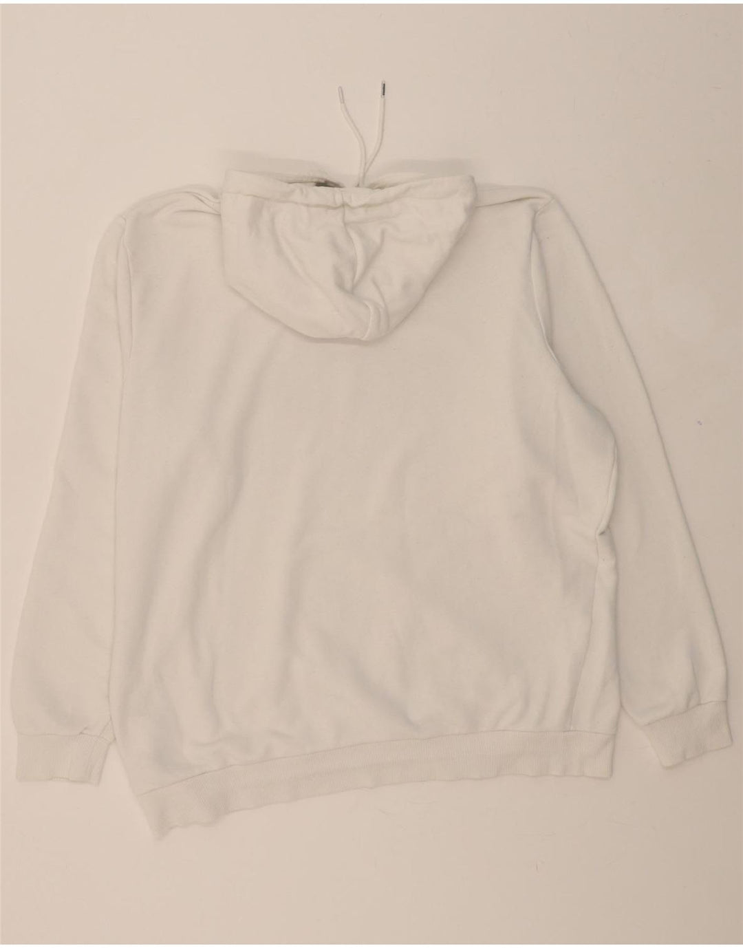 PUMA Mens Graphic Hoodie Jumper XL White Cotton Vintage Puma and Second-Hand Puma from Messina Hembry 
