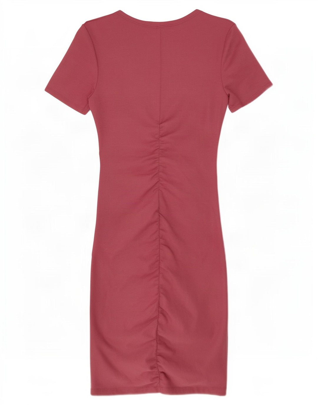Vestido bodycon feminino Zara UK 8 pequeno poliéster rosa