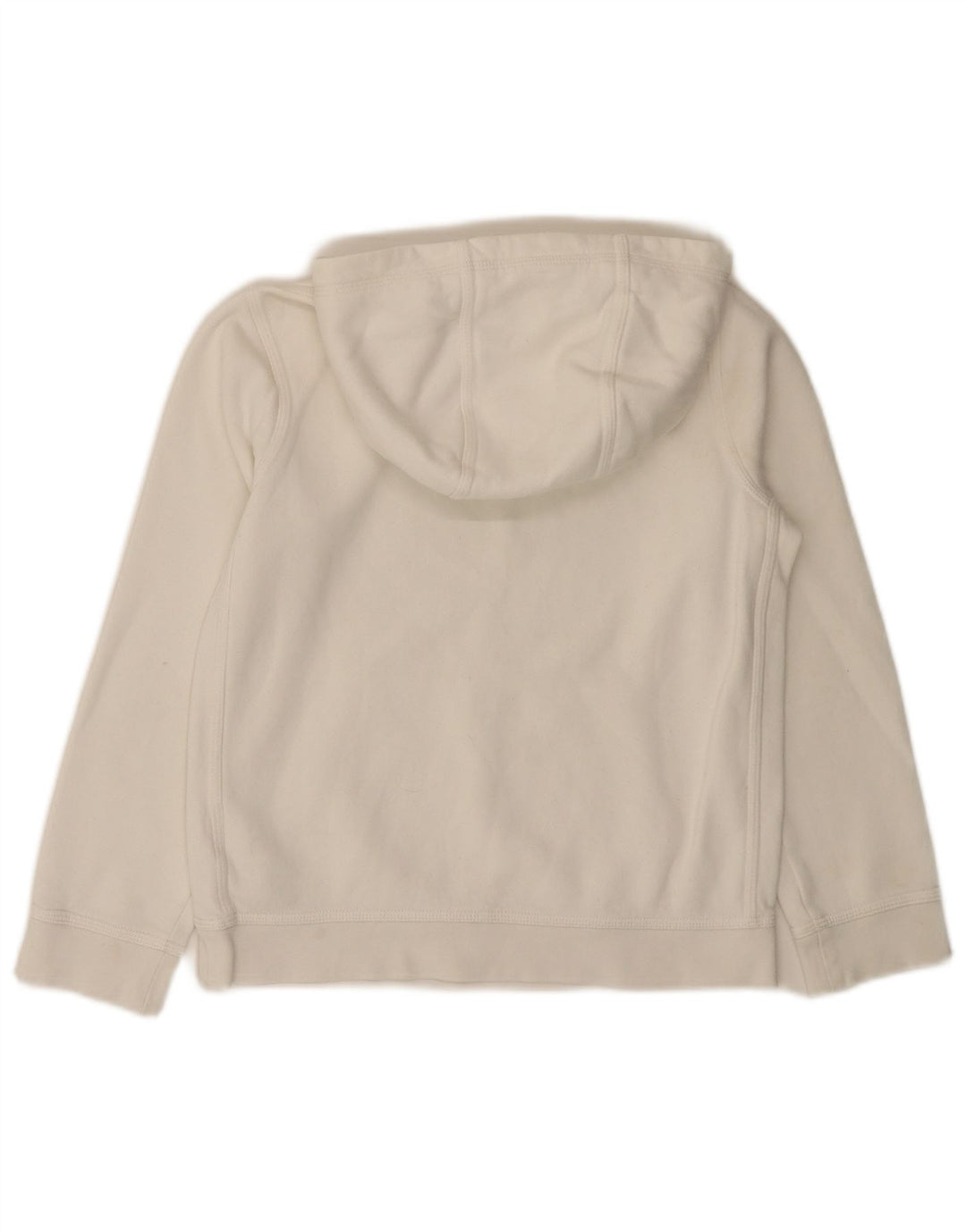 NIKE Boys Graphic Standard Fit moletom com capuz 10-11 anos médio branco