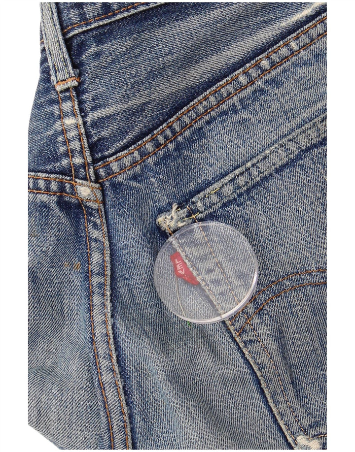 Shorts jeans feminino Levi's W28 azul médio