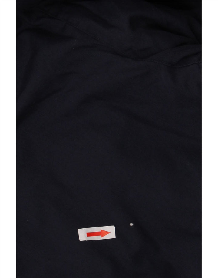 Calça de treino masculina Puma grande poliéster azul marinho
