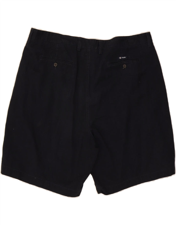 CHAPS Mens Chino Shorts W42 2XL Navy Blue Cotton Vintage Chaps and Second-Hand Chaps from Messina Hembry 