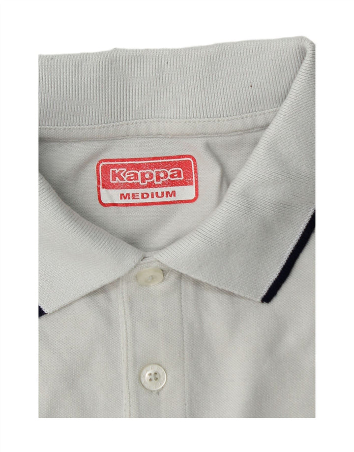 Camisa polo masculina KAPPA algodão azul médio