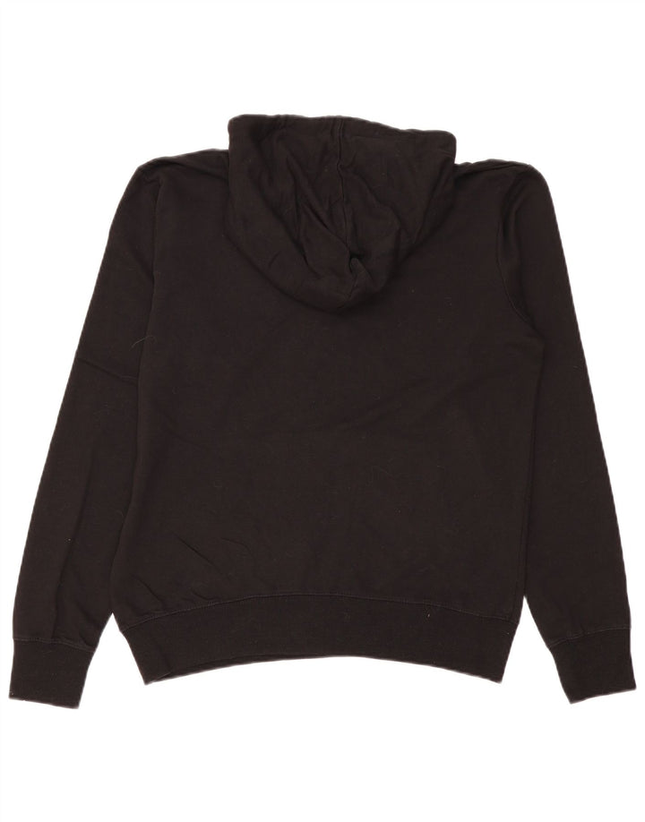 Farah moletom com capuz masculino médio algodão preto