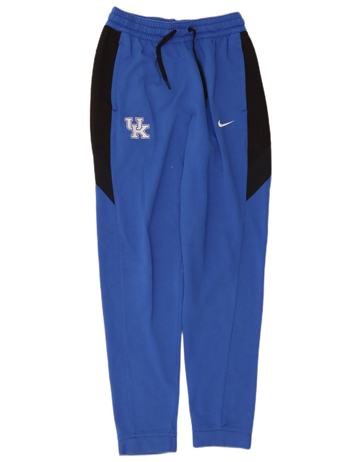 Nike Mens Dri Fit Calças de treino Joggers Medium Blue Colourblock