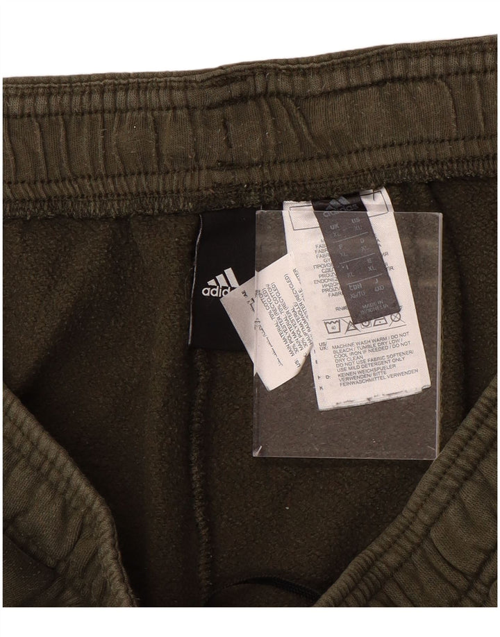 ADIDAS Calças de treino masculinas Joggers XL Khaki Cotton