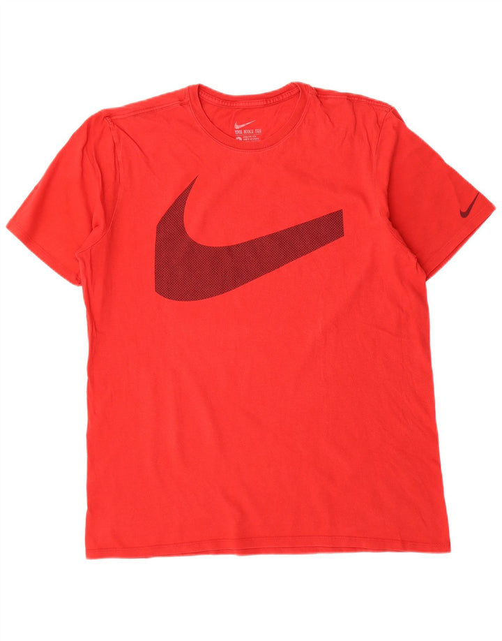 Camiseta Nike Masculina Athletic Cut Graphic Top Grande Vermelho