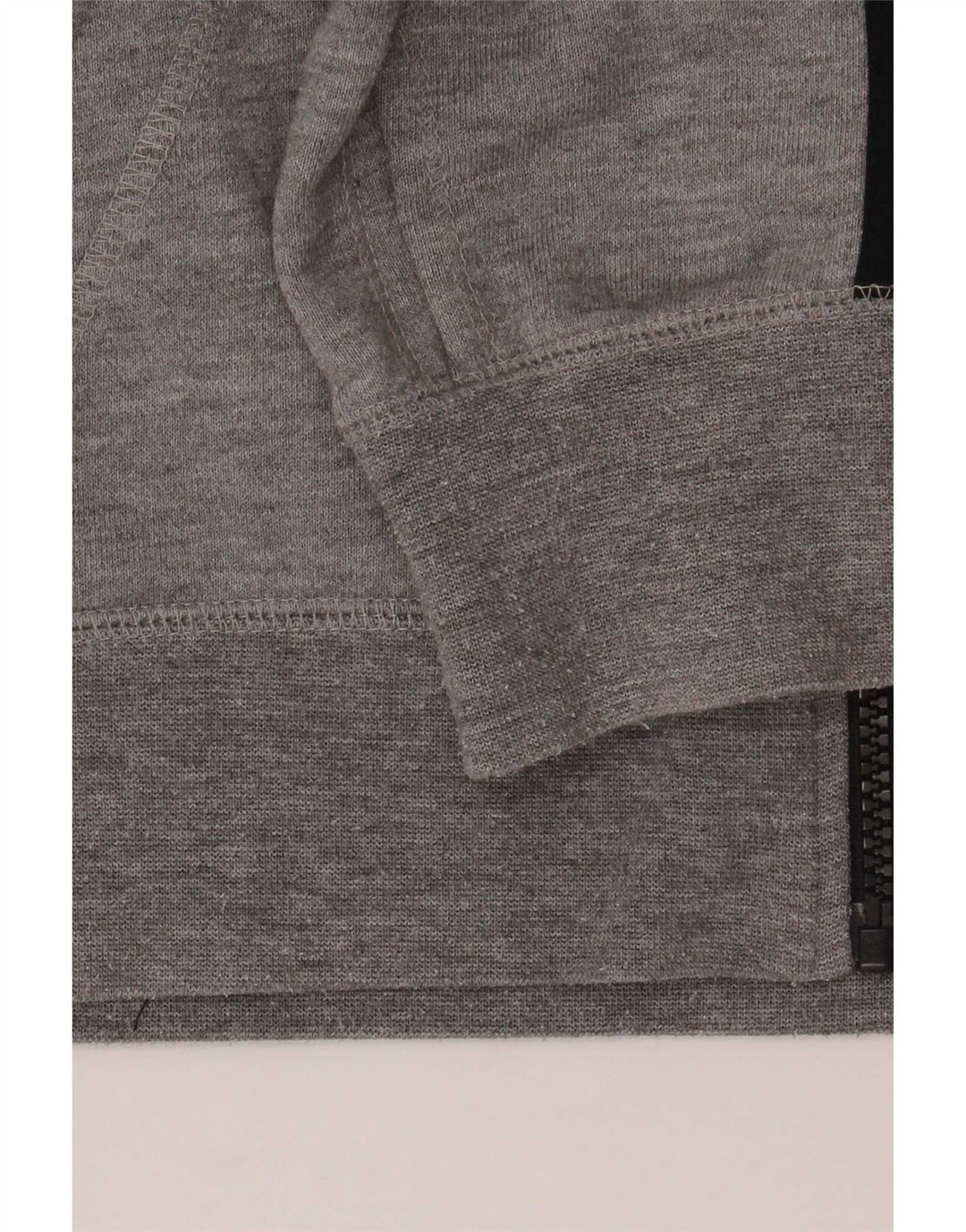 Suéter masculino Adidas Climalite Zip com capuz pequeno poliéster manchado cinza