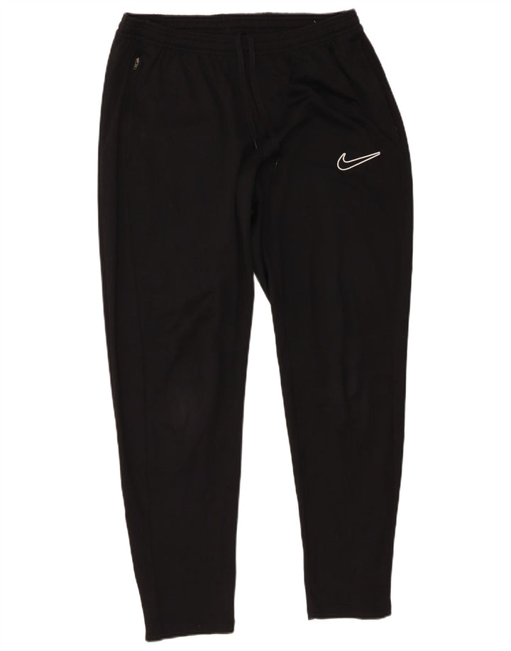Calça de treino masculina Nike Dri Fit grande poliéster preto