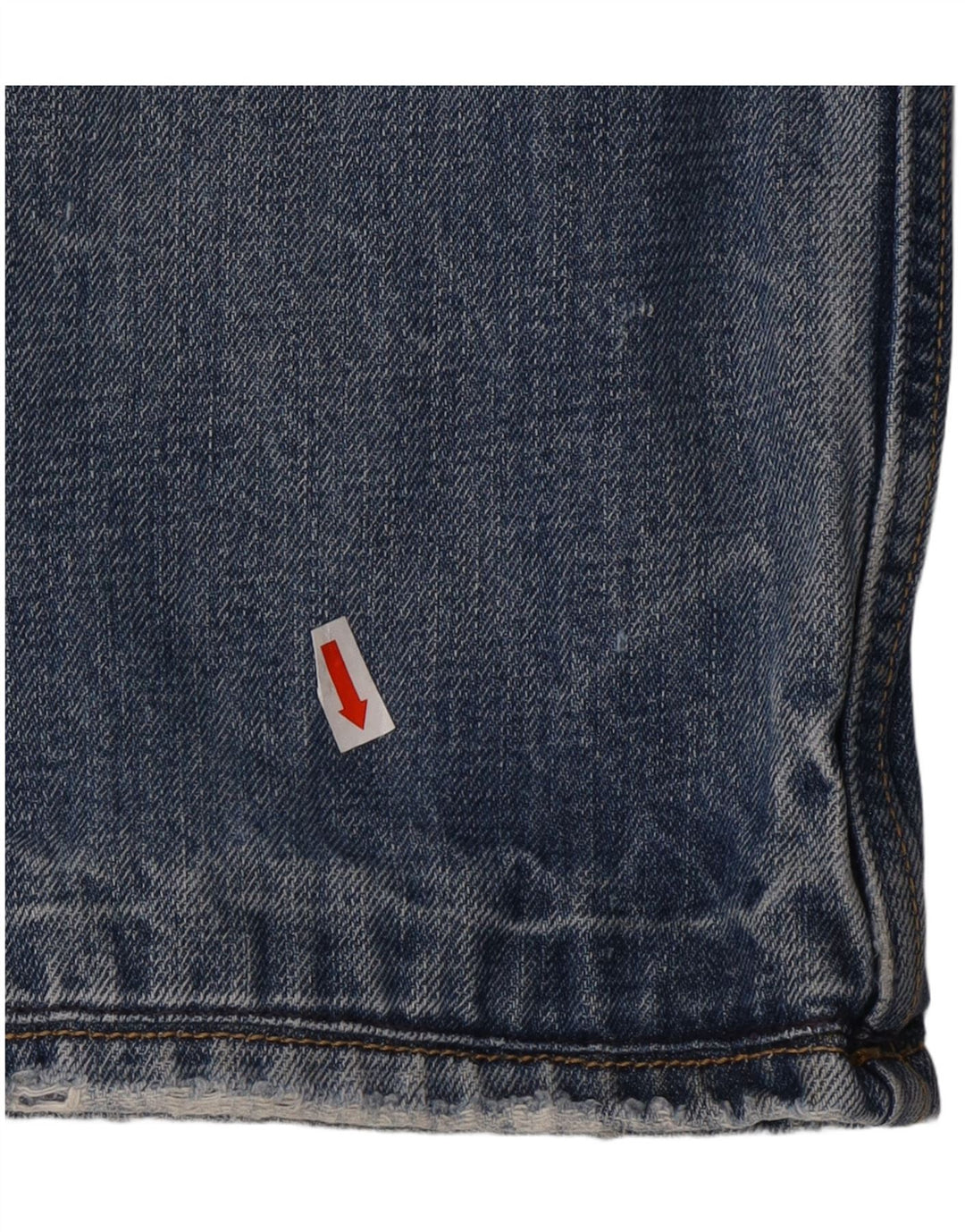 DIESEL Masculino Larkee Straight Jeans W31 L34 Azul Algodão
