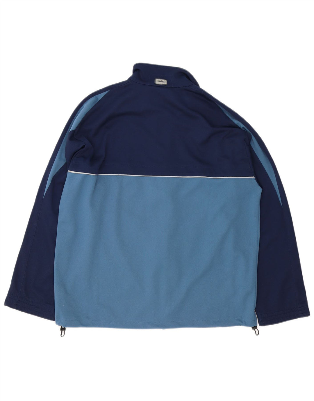 Diadora Mens Tracksuit Top Jacket Grande Azul Marinho Colourblock Poliéster