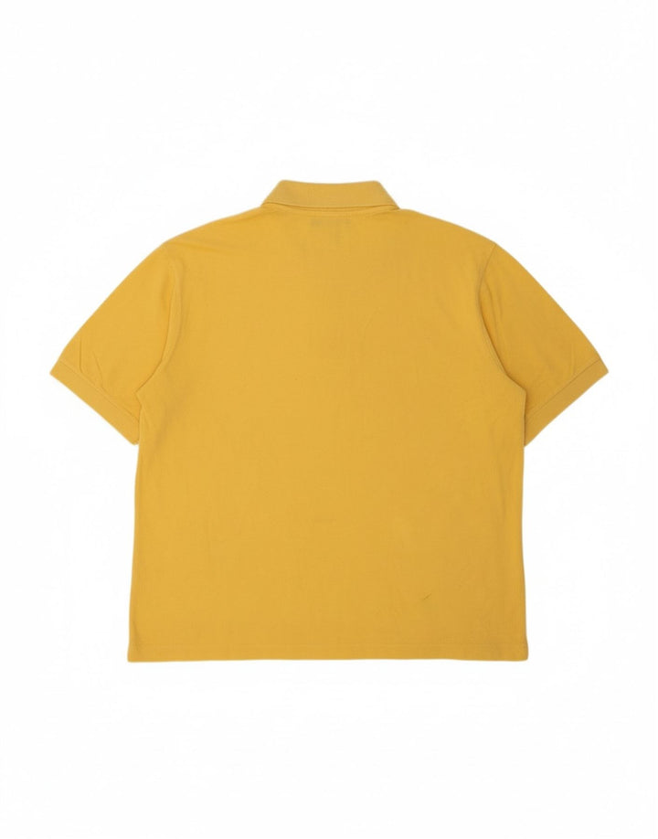 SERGIO TACCHINI Polo masculino IT 50 algodão amarelo médio