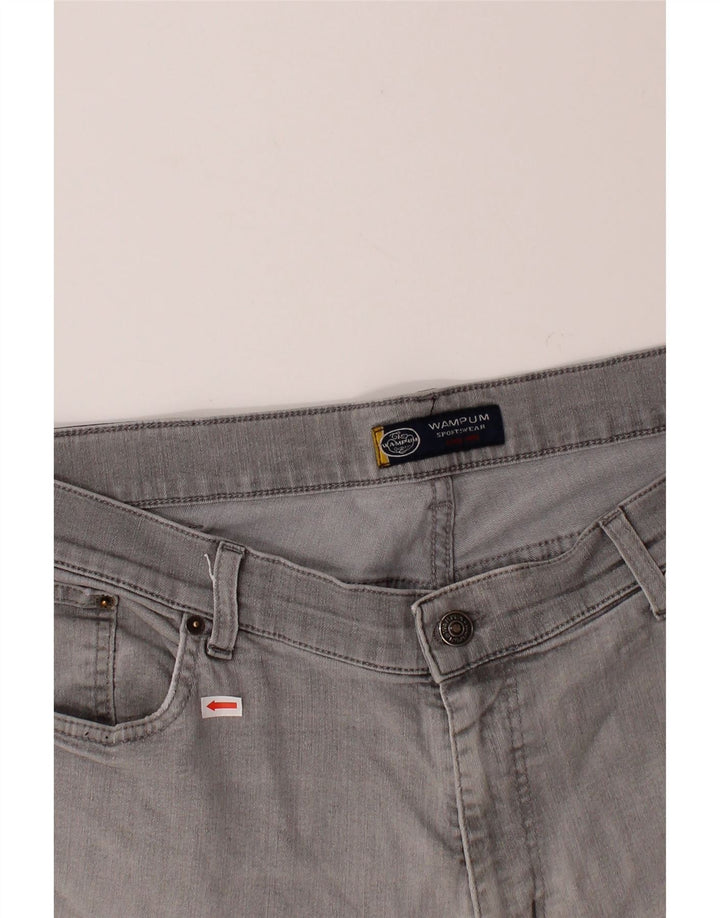 WAMPUM Mens Denim Shorts IT 56 3XL W38  Grey Cotton Vintage Wampum and Second-Hand Wampum from Messina Hembry 
