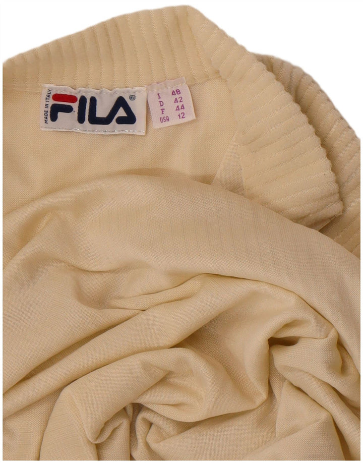 Fila Bodysuit Mulher IT 48 XL Bege