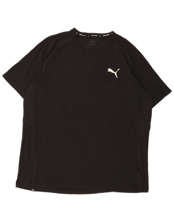 Camiseta masculina Puma Top 2XL algodão preto