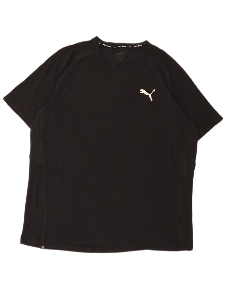 Camiseta masculina Puma Top 2XL algodão preto