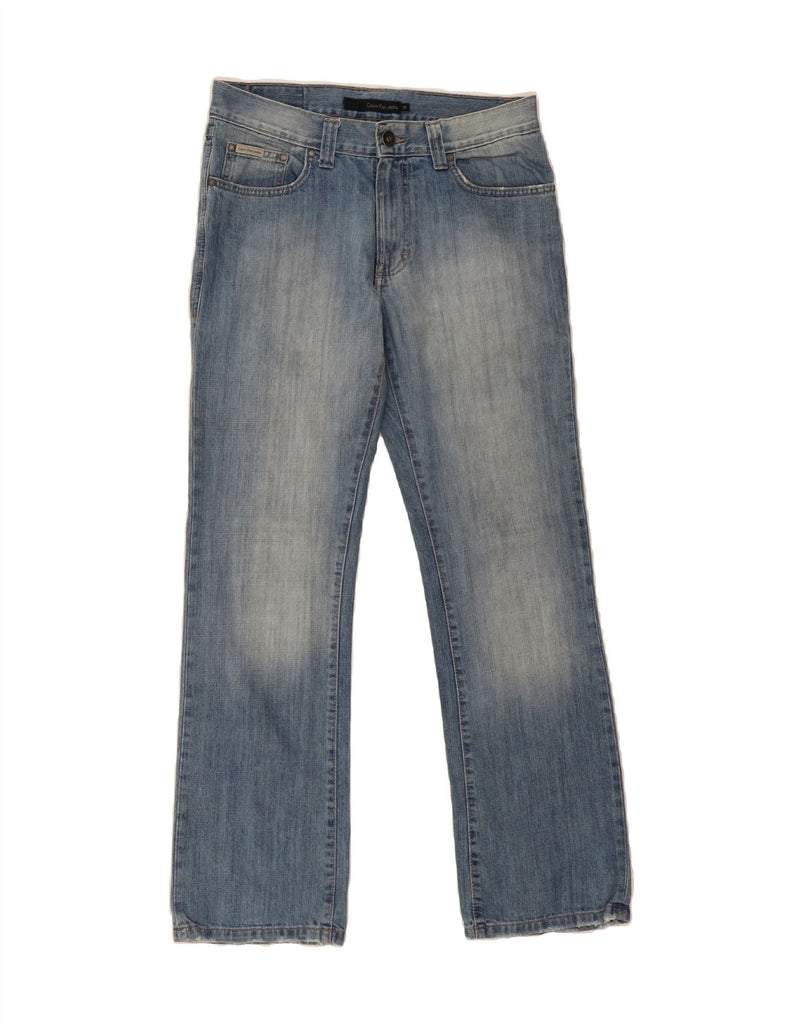 CALVIN KLEIN Mens Straight Jeans W30 L32 Blue Cotton Vintage Calvin Klein and Second-Hand Calvin Klein from Messina Hembry 