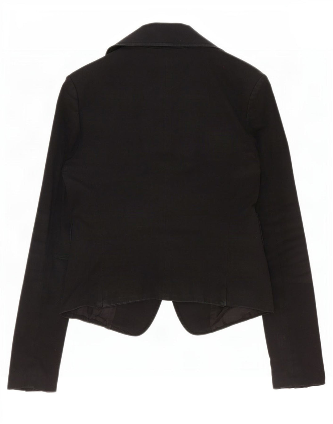 Jaqueta blazer feminina Patrizia Pepe com 2 botões IT 44 algodão preto médio