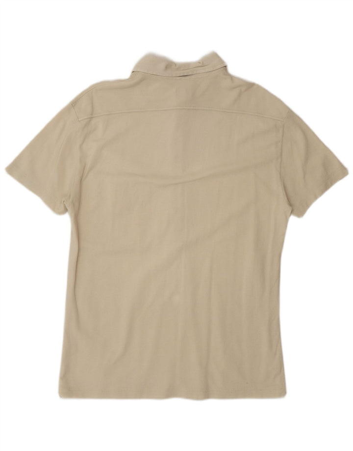 Camisa polo masculina Armani Jeans médio off white