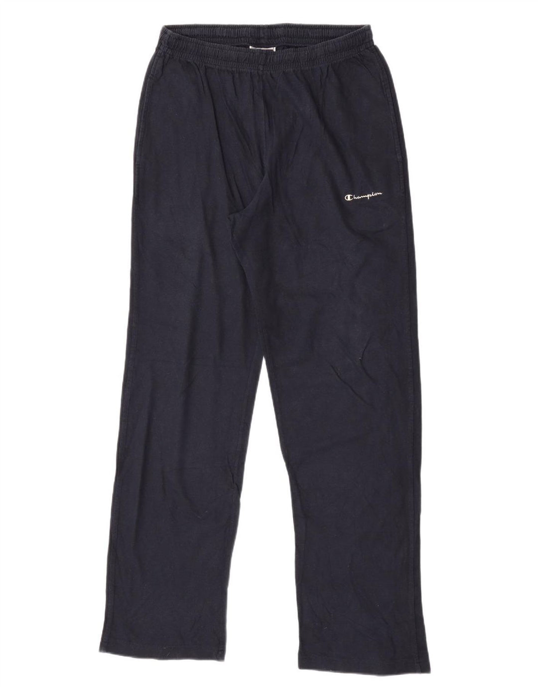 Calça de treino masculina Champion grande algodão azul marinho
