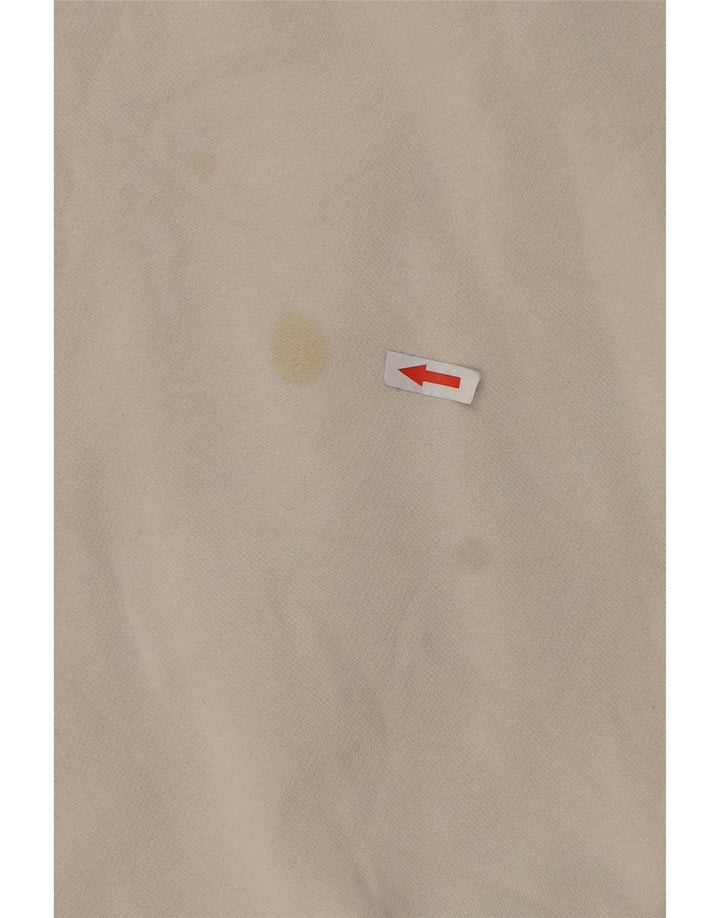 Moletom gráfico masculino Nike Jumper pequeno algodão bege
