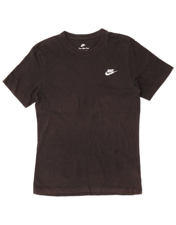 Camiseta masculina Nike Top pequeno algodão preto