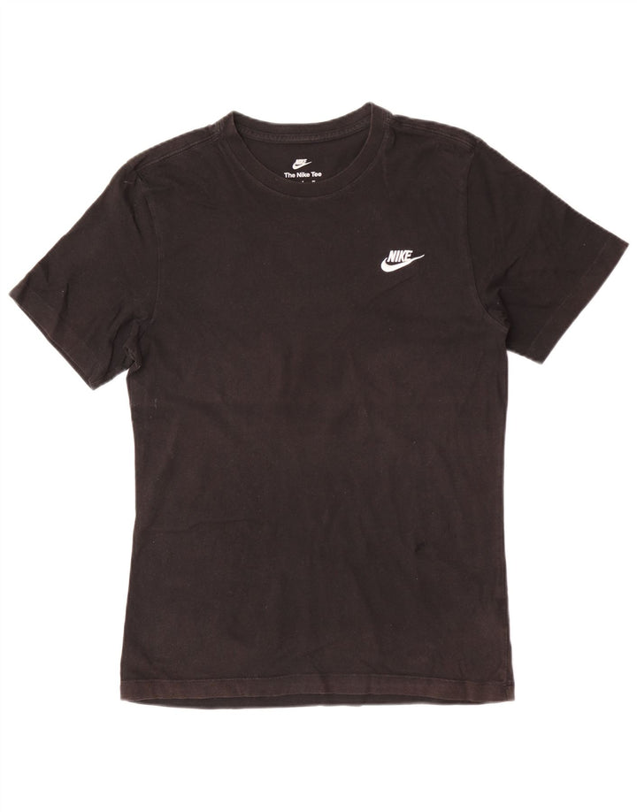 Camiseta masculina Nike Top pequeno algodão preto