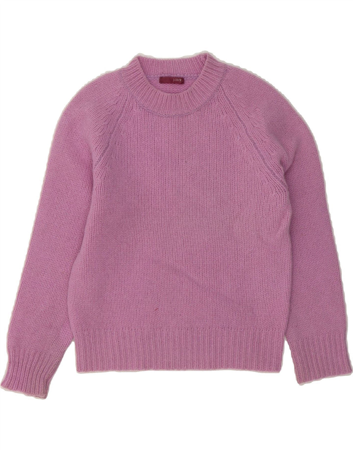 J. CREW Girls Crew Neck Jumper Sweater 12-13 Years Pink Vintage J. Crew and Second-Hand J. Crew from Messina Hembry 