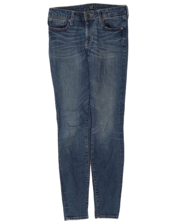 Jeans skinny feminino Gap W28 L30 algodão azul