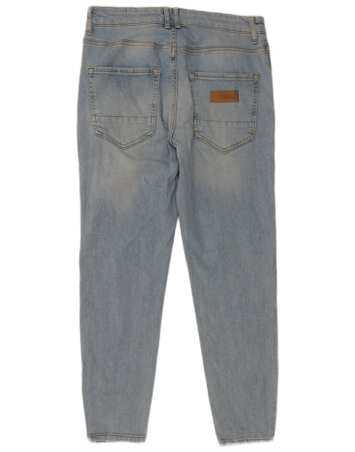 ZARA Mens Slim Jeans EU 44 Grande W34 L26 Azul Algodão