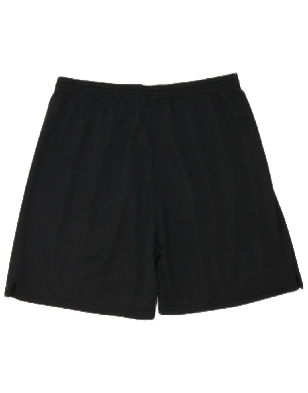 Shorts esportivos masculinos Reebok grande poliéster preto