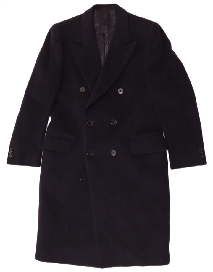 Casaco longo masculino Facis com peito duplo IT 48 azul marinho médio