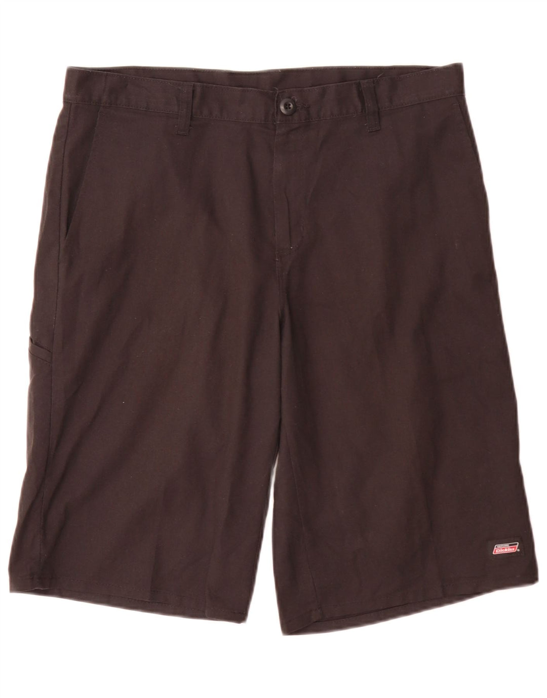 Shorts Chino Masculino Regular Dickies W34 Grande Poliéster Marrom