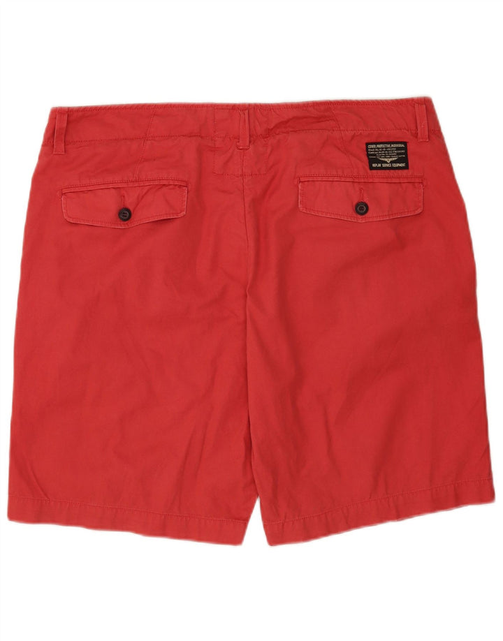Replay Mens Chino Shorts W36 Grande Vermelho