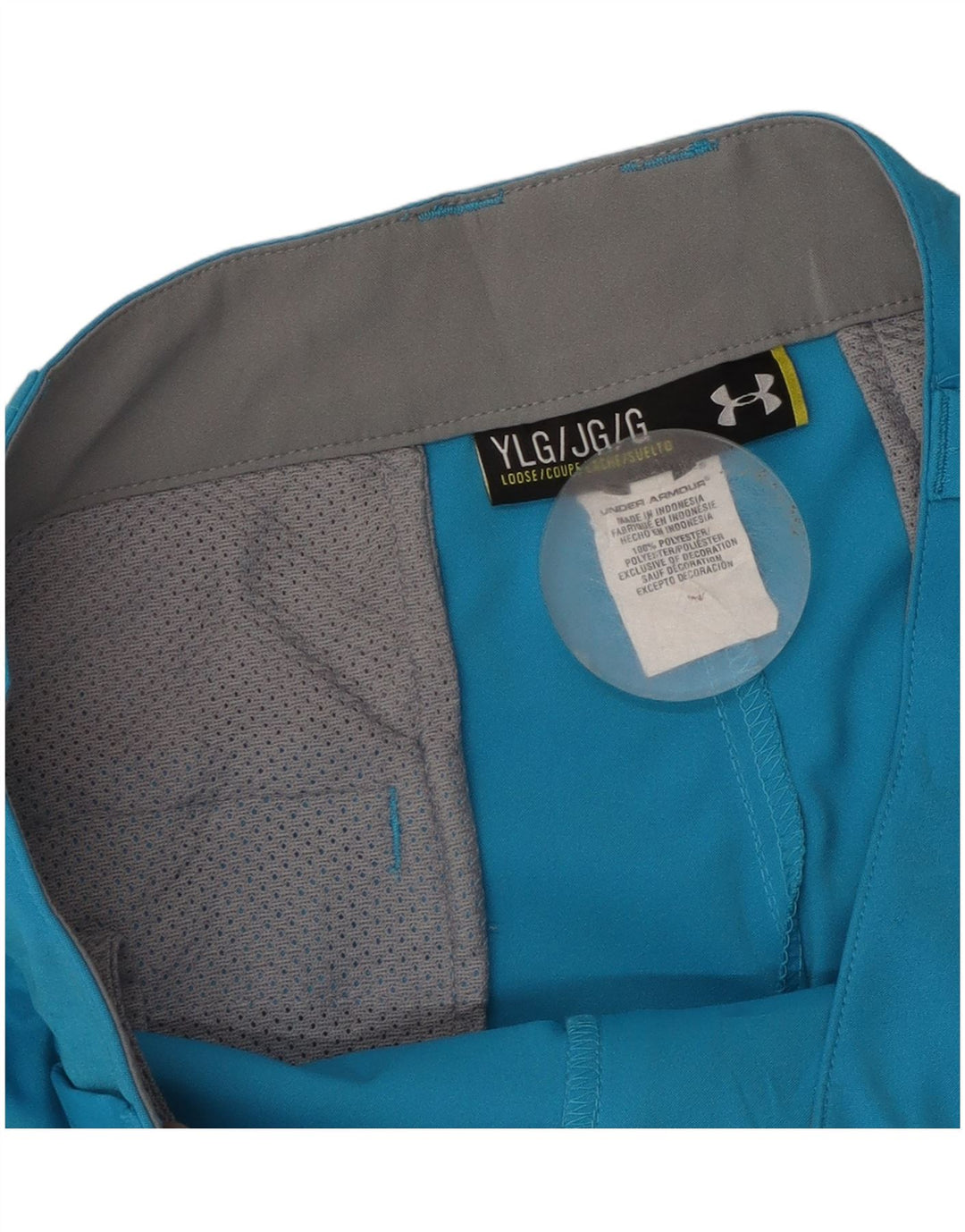 Under Armour Boys Chino Shorts 11-12 Anos Grande W30 Azul Poliéster