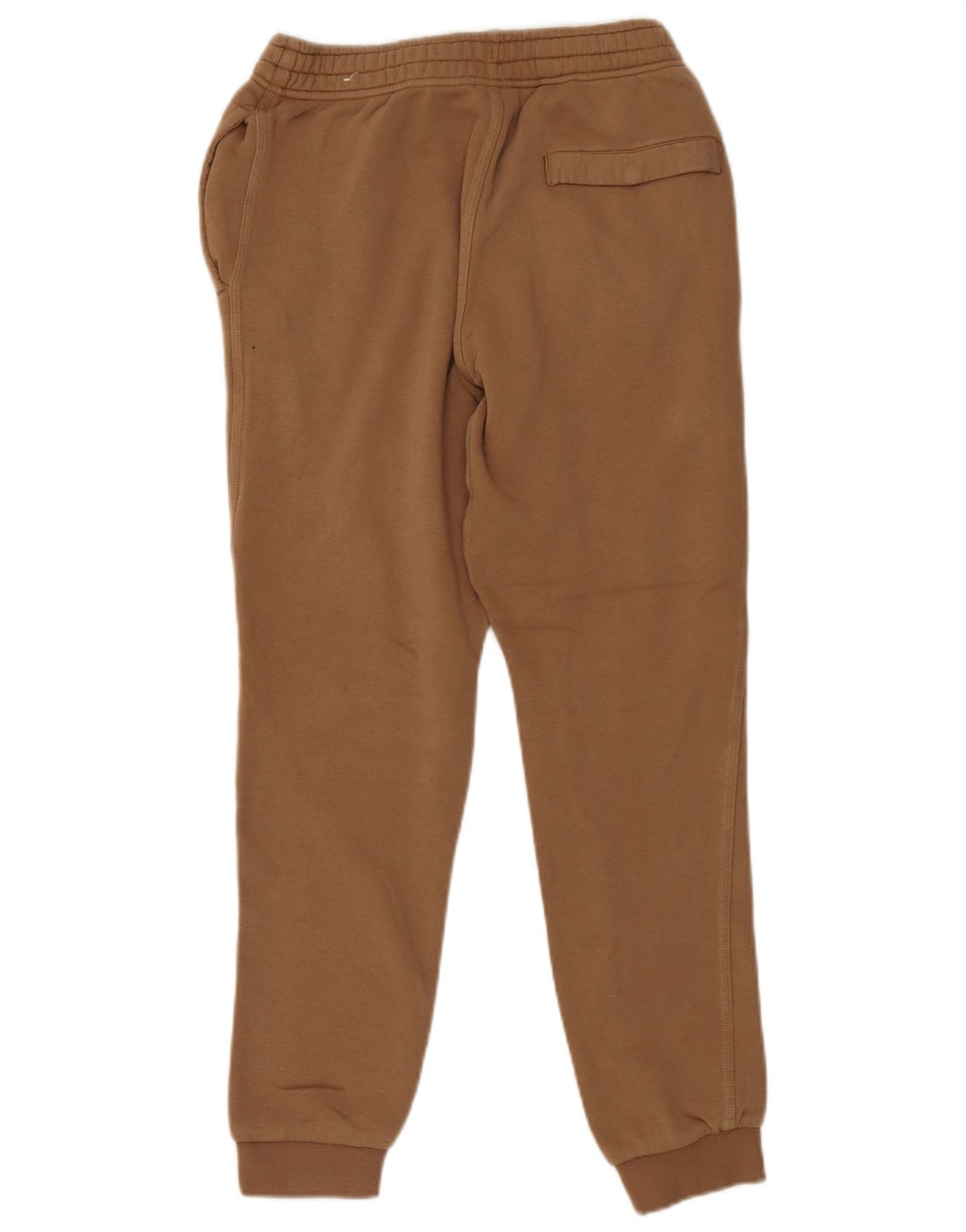 Calça de treino masculina Nike joggers pequeno algodão bege