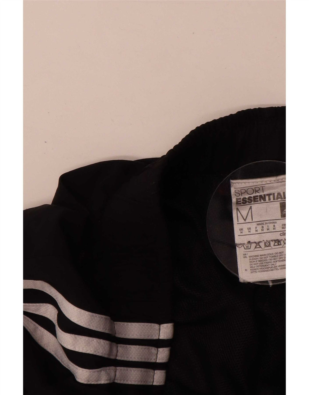 Adidas Mens Climalite Calças de treino Joggers Médio Preto Poliéster