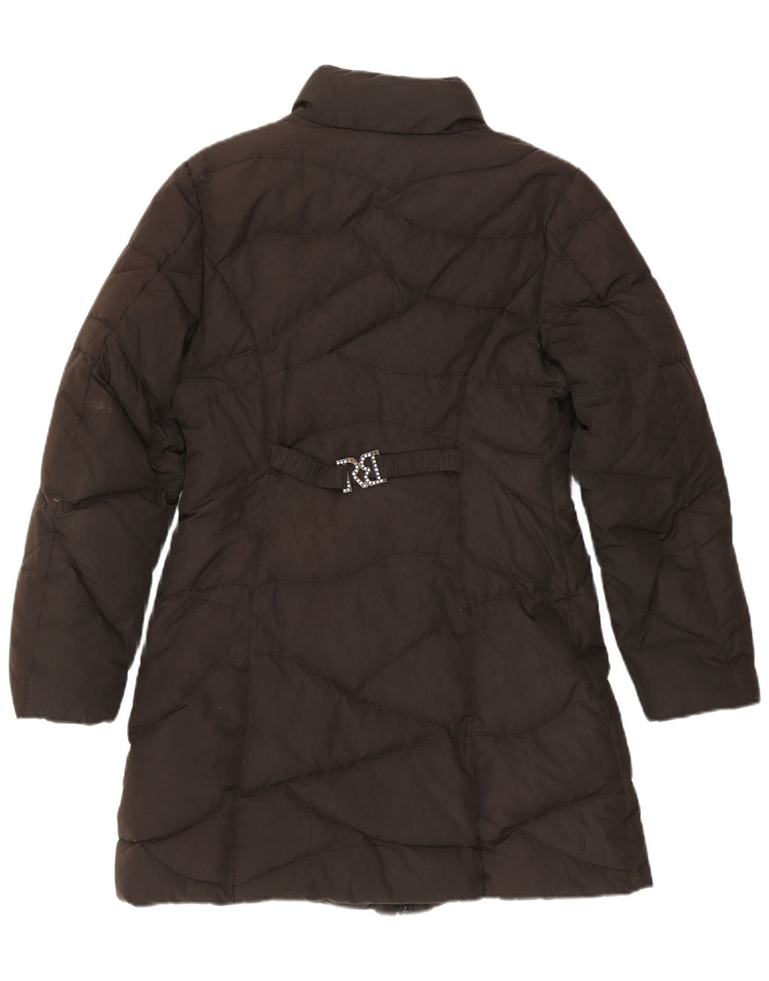 Casaco acolchoado feminino Roccobarocco US 8 médio preto