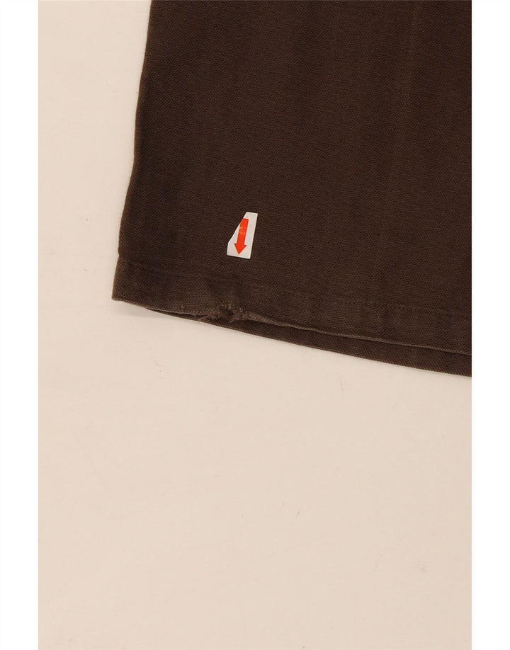 Calça masculina reta casual TRUSSARDI W36 L32 algodão marrom