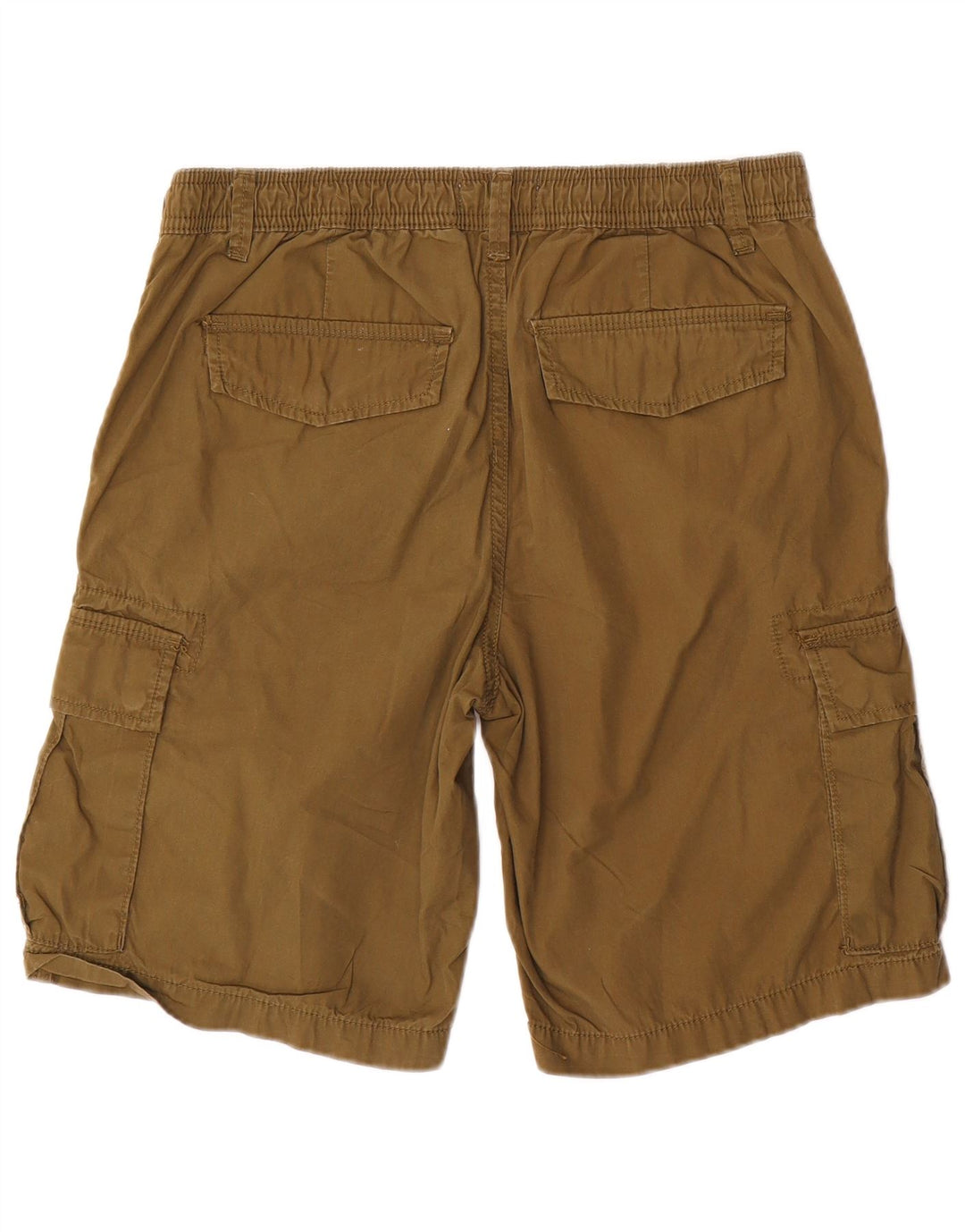 ONLY & SONS Shorts cargo masculino grande W34 algodão cáqui