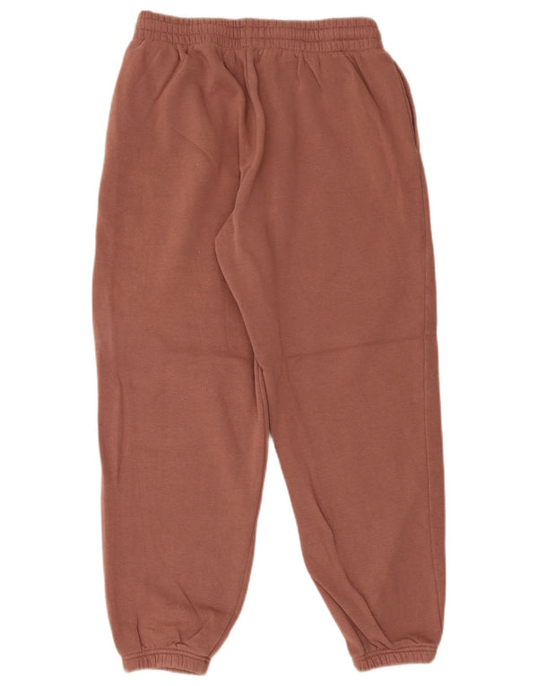 Calça de treino feminina Under Armour Joggers UK 12 algodão marrom médio