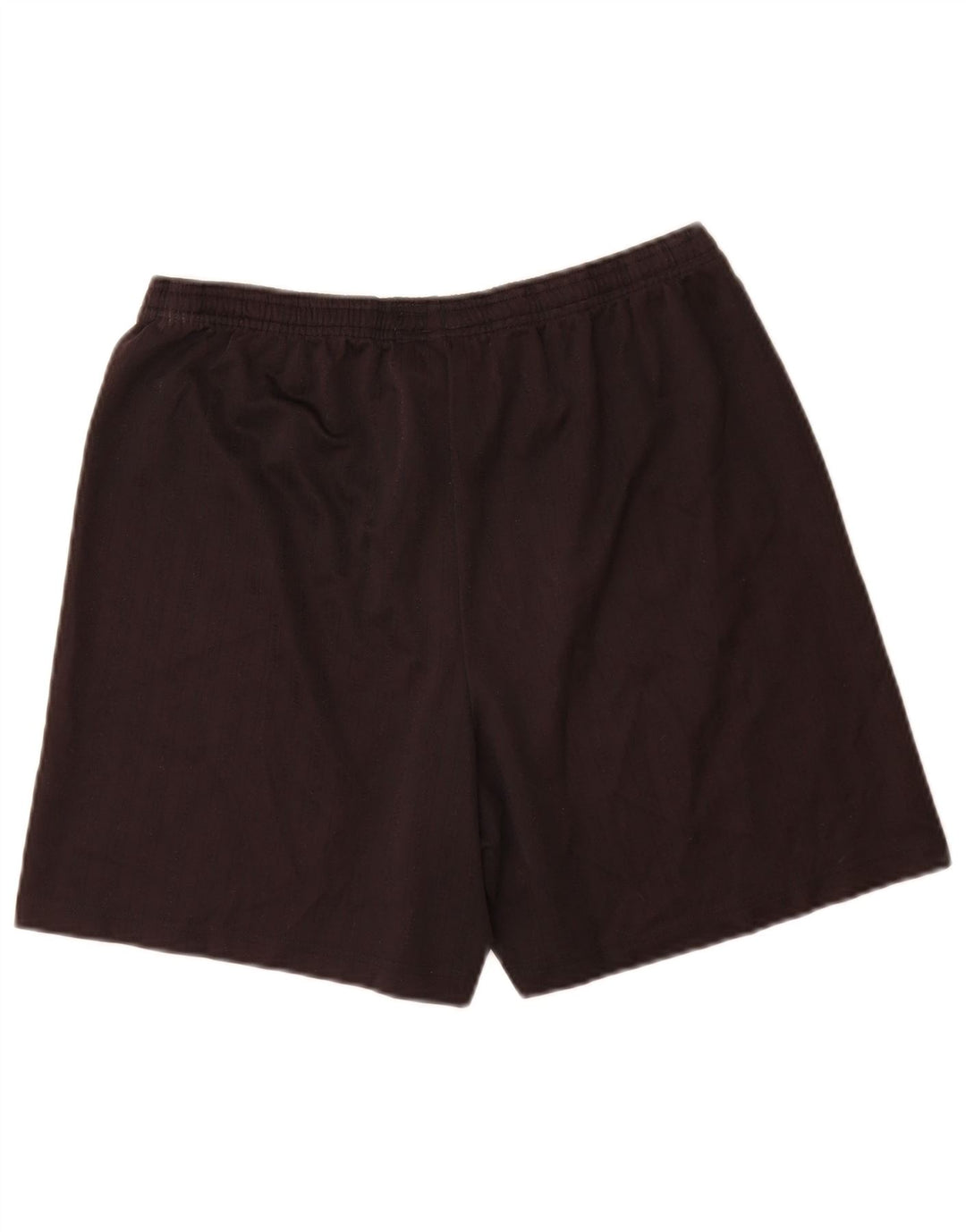 Shorts esportivo masculino Umbro grande poliéster listrado preto