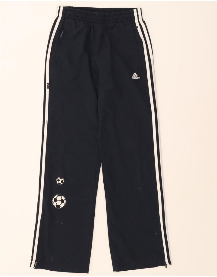 Calças de treino Adidas menino 11-12 anos azul marinho poliéster